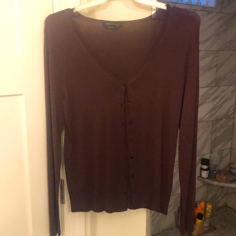 BCBG Maxazria rayon cardigan